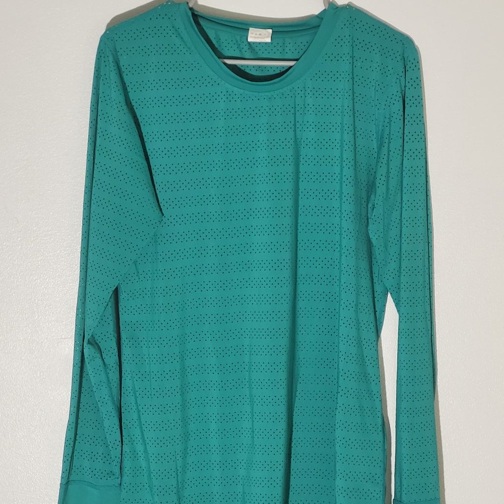 Zyia XL Teal Chill Long T RC